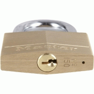 MASTER LOCK 140703EURD - Pack avec moraillon de porte et cadenas à clé en laiton 40 mm - Utilisation intérieure_2