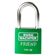 Cadenas Friend 775 40 - Aluminium massif, anodisé, 5 coloris modernes, adapté pour gravure_2
