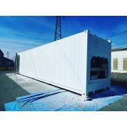 Container maritime 40 pieds Reefer HIGH CUBE Frigo Occasion - Révisé et étanche_2