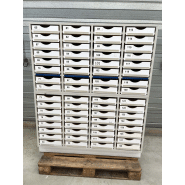 Meuble d'occasion de laboratoire avec 32 tiroirs - p21091182_2