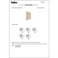 Calm - Cloisons mobiles - Sellex S.A.U. - 100 cm de largeur - 126 cm de hauteur_2