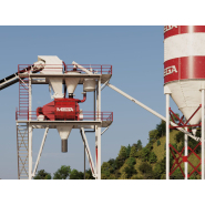 Centrale à béton de 60 m³ - Malaxeur double arbre 1 500 L - Silo 60 tonnes - Automatisation et installation gratuite_2