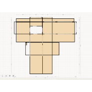 Maison préfabriquée à deux étages en acier - 370 m2 - 6 chambres ou 5 chambres et un bureau - ISKVILLA1_2