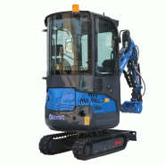 Mini-pelle RIPPA R15-5 avec cabine 1500 kg + 3 godets_2