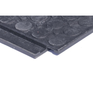 Plaques de protection de sol stabilisé - PVC mou recyclé, 24 kg, 19 tonnes/m²  - Disponible en vente et en location -Remopla (120)_2