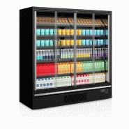 Vitrine réfrigérée pour supermarché à froid positif 1955mm Profondeur 740mm Galaxy+ GP20FGD Black TEFCOLD_2