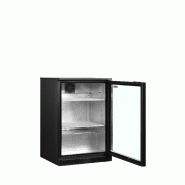 Arrière bar réfrigéré 1 porte DB126H noir TEFCOLD_2