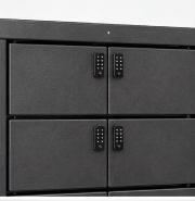Casier de recharge pour smartphones - Libre-service sécurisé - 10 compartiments USB-C et Lightning_2