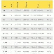 Fourche à fumier série A - Wifo - construction robuste avec dents boulonnées et plaques arrière pour accessoires_2