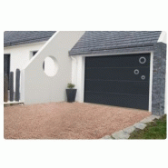 Porte de garage sectionnelle avec panneaux isolants de 40 mm