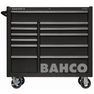 Servante classique C75 - 12 tiroirs, noir, 1100 mm x 501 mm x 50 mm - Ref : 1475KXL12BLACK_2