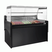 Vitrine comptoir réfrigérée droite EVERT 1580 mm - 1 étagère_2