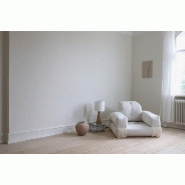 Fauteuil futon convertible HIPPO CHAIR - standard - couleur beige - matelas 90x200 cm - tissu coton et polyester_2