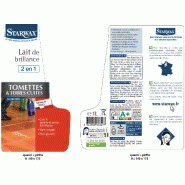 Lait de brillance pour tomettes et terres cuites 1L - STARWAX_2