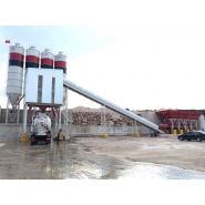 Promax S160 Centrale à Béton Fixe - 160 m³/h - Mélangeur Twin Shaft et Silo jusqu'à 500 tonnes_2