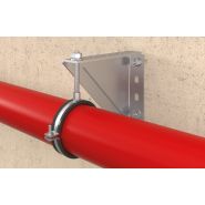 Collier isophonique FRSM - Fischer - double filetage en acier électrozingué - série lourde M10/M12/M16_2