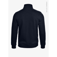 Sweat unisexe - Fermeture éclair ¼ à la mode - Glendale Unisexe - Bleu Marine - Nimbus_2