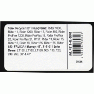 Courroie trapézoïdale X-Grip V - Type 4L840_2