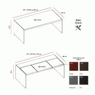 Bureau de Direction E9 - Officity - 205, Orme gris, Sous-mains anthracite: oui_2