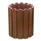 Corbeille Scori en plastique recyclé ronde 55L - Marron_2