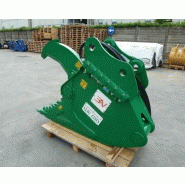 Croque souches WE TreviBenne - outil forestier pour pelles 11,5 à 20 tonnes_2