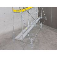 Échafaudage Modul avec tube de 48 mm conçu pour la sécurité anti-basculement