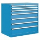 Armoires d'atelier Atec - Tôle d'acier sécurisée - Tiroirs, portes battantes, informatiques_2