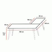 Bureau d'angle Pigreco Up - Martex - 160 x 180 cm, Jaune_2