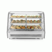 Vitrine réfrigérée de présentation pâtisserie positive 160L HENDI_2