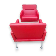 Chaise Longue À Dossier Haut d'occasion par Brayton International - Sidewalk Lounge Seating - Moderne et Élégant - Confort et Intimité_2