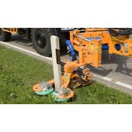 Outil de fauchage Mulag MLM 200 pour l'entretien des dispositifs de sécurité