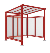 Abri Vélo Milan - Dimensions 2500x2880x2434 mm - Acier et Polycarbonate - Traité Anti-UV_2