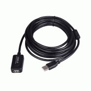STANDARD Prolongation active USB 2.0, avec Repeater, noir, 10 m_2