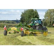 Andaineur latéral deux rotors Swadro TS avec commande hydraulique séquentielle