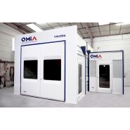 Cabine de peinture Valoria 240 et 300 - surpression équilibrée - éclairage IP54 - véhicules légers et utilitaires_2