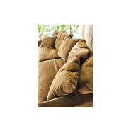 Canapé 2 places Blagnac 186 cm - Home Spirit - Confort plumes et structure en hêtre_2