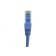 Cordon RJ45 catégorie 6 U/UTP bleu - 5 m - Composite cuivre aluminium - Compatible ANSI/TIA 568 et ISO 11801_2