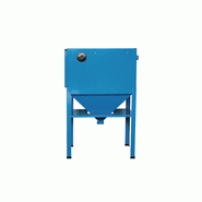 Cabine de sablage 220L - Pistolet sableur avec buses en céramique, hublot protégé, gants intégrés et accessoires inclus_2