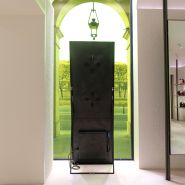 Kakémono digital LED, utilisable comme outil d'information, de décoration et de promotion intérieur et extérieur - 192x64x4,3 cm -MODEL SMART_2