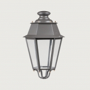 Luminaire d'éclairage public trinité n°1 / led / 84 w / 5175 lm / en acier