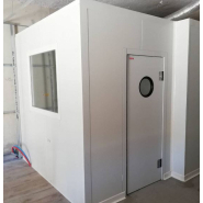 Porte de chambre froide inox bouchonné ou brossé - sur-mesure_2