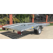 Remorque porte voiture-plateau - 3,50 X 1,75 M - 1300 KG - GALA TAURUS 35 13_2