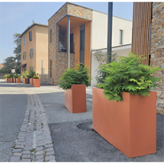 Jardinière linéaire recyclable - Polyéthylène rotomoulé, résistante gel/UV - Plusieurs coloris_2