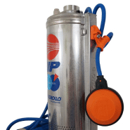 Pompe immergée pour eau de pluie - 230V monophasé - 0,55kW - inox AISI304 avec flotteur - UPm23GEFlotteur_2