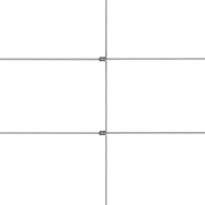 Vidaxl clôture de jardin acier galvanisé 50x1 m argenté 149499_2