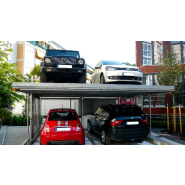 Parking mécanique souterrain escamotable à plateforme invisible pour 1 ou 2 places - Parklift 461_2