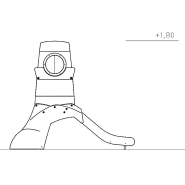 Toboggan Portland réf-8057515 - Hags - Tranche d'âge 1-3 ans - 2080 mm de longueur_2