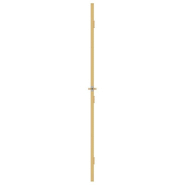 Vidaxl porte intérieure mince doré verre trempé aluminium 155147_2