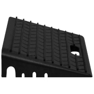 Vidaxl rampes de bordure 2 pcs 50x30x11 cm caoutchouc 150981_2