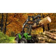 Chargeur Compactline fc pour tracteurs de petite exploitation agricole